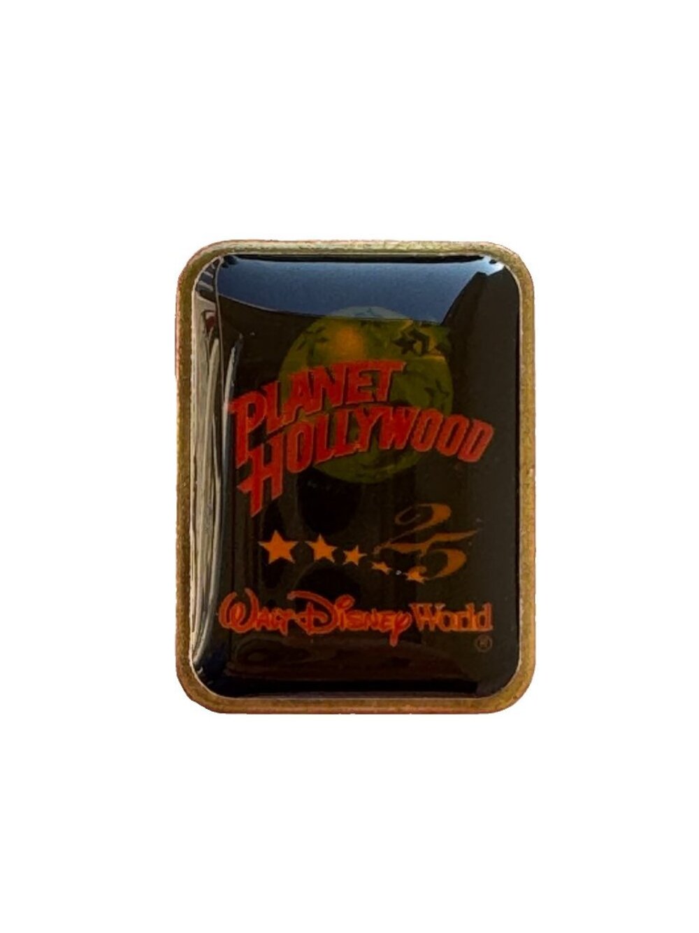 VINTAGE 1991 Planet Hollywood Walt Disney World 25th Anniversary Pin Collector